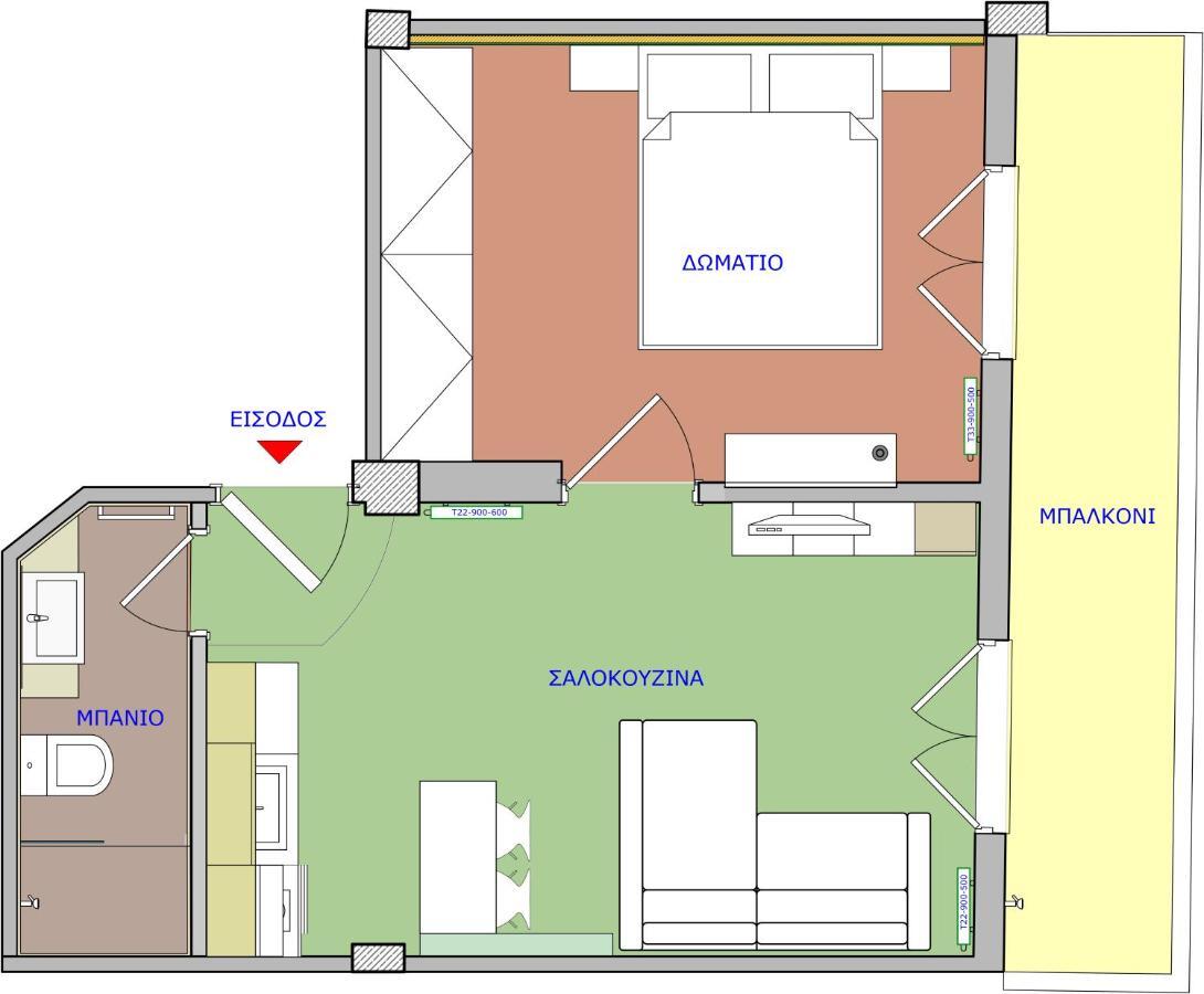 Beourguest#1 Bright Central Suite Saloniki Zewnętrze zdjęcie
